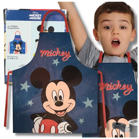 FARTUCH FARTUSZEK DZIECIĘCY DO PRAC KUCHENNY OCHRONNY MYSZKA MIKI MICKEY FARTUCH FARTUSZEK DZIECIĘCY DO PRAC KUCHENNY OCHRONNY MYSZKA MIKI MICKEY