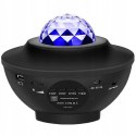 PROJEKTOR GWIAZD GŁOŚNIK BLUETOOTH LAMPKA NOCNA