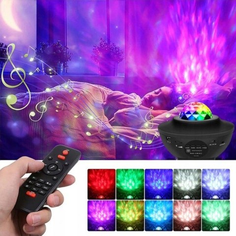PROJEKTOR GWIAZD GŁOŚNIK BLUETOOTH LAMPKA NOCNA PROJEKTOR GWIAZD GŁOŚNIK BLUETOOTH LAMPKA NOCNA