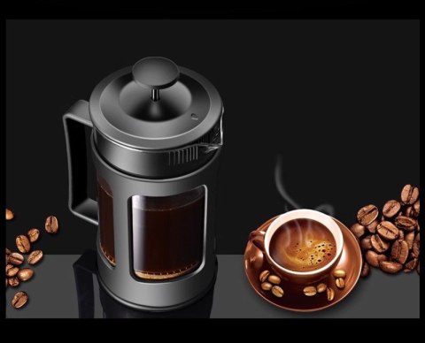 ZAPARZACZ DO KAWY HERBATY FRENCH PRESS SZKLANY DZBANEK 0,6 L ZAPARZACZ DO KAWY HERBATY FRENCH PRESS SZKLANY DZBANEK 0,6 L
