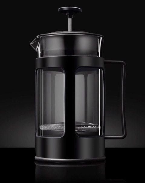 ZAPARZACZ DO KAWY HERBATY FRENCH PRESS SZKLANY DZBANEK 0,6 L ZAPARZACZ DO KAWY HERBATY FRENCH PRESS SZKLANY DZBANEK 0,6 L