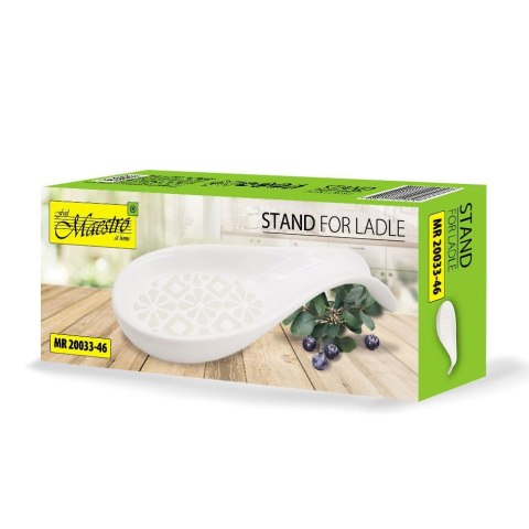 CERAMICZNA PODSTAWKA POD ŁYŻKĘ WAZOWĄ MAESTRO MR-20033-46 CERAMICZNA PODSTAWKA POD ŁYŻKĘ WAZOWĄ MAESTRO MR-20033-46