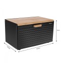 CHLEBAK STALOWO-DREWNIANY DWUSTRONNY KLAUSBERG KB-7425 CHLEBAK STALOWO-DREWNIANY DWUSTRONNY KLAUSBERG KB-7425