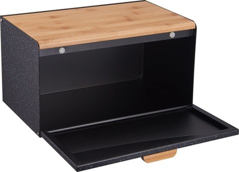 CHLEBAK STALOWO-DREWNIANY DWUSTRONNY KLAUSBERG KB-7464 CZARNY CHLEBAK STALOWO-DREWNIANY DWUSTRONNY KLAUSBERG KB-7464 CZARNY