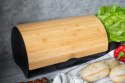 CHLEBAK STALOWY Z POKRYWĄ DREWNIANĄ BRUNBESTE BB-2738