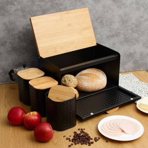 CHLEBAK W ZESTAWIE Z 3 POJEMNIKAMI BRUNBESTE BB-1627 CHLEBAK W ZESTAWIE Z 3 POJEMNIKAMI BRUNBESTE BB-1627