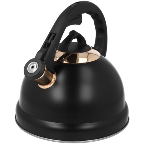 CZAJNIK STALOWY 2.7L INDUKCJA GAZ BRUNBESTE BB-2419 CZARNY ROSE GOLD CZAJNIK STALOWY 2.7L INDUKCJA GAZ BRUNBESTE BB-2419 CZARNY ROSE GOLD