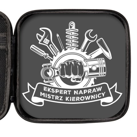 Prezent Miłośnika Moto - Kubek Opona, Łyżeczka Klucz, Opaska Magnetyczna Prezent Miłośnika Moto - Kubek Opona, Łyżeczka Klucz, Opaska Magnetyczna