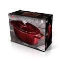 EMALIOWANA BRYTFANNA ŻELIWNA 5.56L 32x23x12cm BERLINGER HAUS STRONG MOLD BH-6519