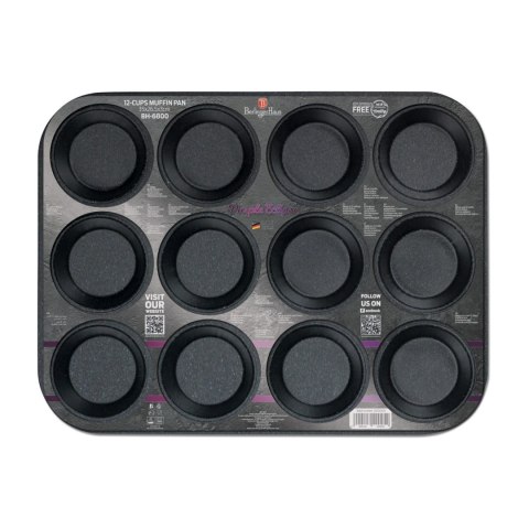 FORMA DO PIECZENIA MUFFINÓW X12 BERLINGER HAUS PURPLE ECLIPSE BH-6800 FORMA DO PIECZENIA MUFFINÓW X12 BERLINGER HAUS PURPLE ECLIPSE BH-6800