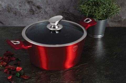 GARNEK 2.5L 20CM BERLINGER HAUS METALLIC BURGUNDY LINE BH-1256-N GARNEK 2.5L 20CM BERLINGER HAUS METALLIC BURGUNDY LINE BH-1256-N