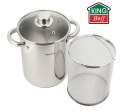 GARNEK DO SZPARAGÓW / MAKARONU 4.2L 16cm KiNGHOFF KH-3325 GARNEK DO SZPARAGÓW / MAKARONU 4.2L 16cm KiNGHOFF KH-3325