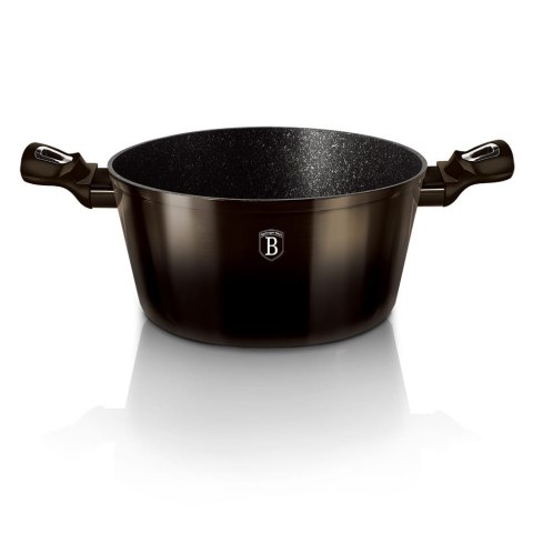 GARNEK GRANITOWY 2.5L 20cm BERLINGER HAUS SHINY BLACK BH-6604 GARNEK GRANITOWY 2.5L 20cm BERLINGER HAUS SHINY BLACK BH-6604