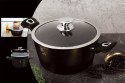 GARNEK GRANITOWY 2.5L 20cm BERLINGER HAUS SHINY BLACK BH-6604