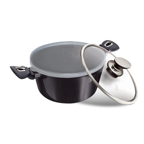 GARNEK GRANITOWY 4.1L 24cm BERLINGER HAUS METALLIC LINE CARBON PRO BH-6893 GARNEK GRANITOWY 4.1L 24cm BERLINGER HAUS METALLIC LINE CARBON PRO BH-6893