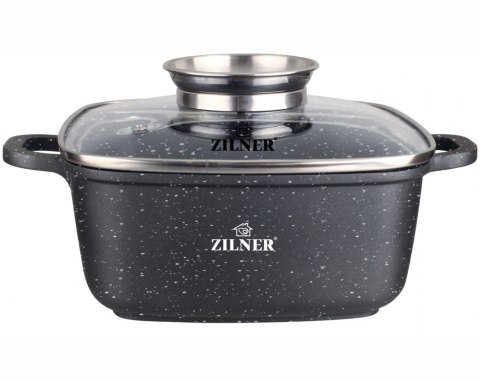 GARNEK MARMUROWY 4.4L 24cm BRYTFANNA ZILNER ZL-7002 GARNEK MARMUROWY 4.4L 24cm BRYTFANNA ZILNER ZL-7002