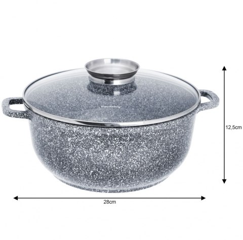 GARNEK MARMUROWY 6.5L 28CM KLAUSBERG KB-7524 GARNEK MARMUROWY 6.5L 28CM KLAUSBERG KB-7524