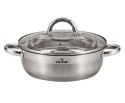 GARNEK STAL.NIERDZ. PŁASKI 3.5L 24CM ZILNER ZL-7403 GARNEK STAL.NIERDZ. PŁASKI 3.5L 24CM ZILNER ZL-7403