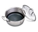 GARNEK STALOWY 18/10 6.1L 28cm BERLINGER HAUS ETERNAL COLLECTION BH-7446