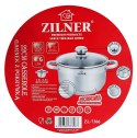 GARNEK STALOWY 4.6L 22cm DNO 9 WARSTWOWE ZILNER ZL-7306 GARNEK STALOWY 4.6L 22cm DNO 9 WARSTWOWE ZILNER ZL-7306
