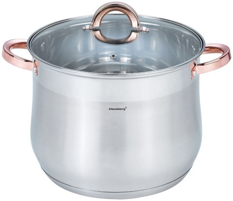 GARNEK STALOWY GASTRONOMICZNY 10.7L 26CM KLAUSBERG KB-7794 ROSE GOLD GARNEK STALOWY GASTRONOMICZNY 10.7L 26CM KLAUSBERG KB-7794 ROSE GOLD
