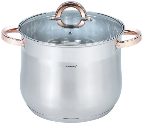 GARNEK STALOWY GASTRONOMICZNY 8.6L 24CM KLAUSBERG KB-7793 ROSE GOLD GARNEK STALOWY GASTRONOMICZNY 8.6L 24CM KLAUSBERG KB-7793 ROSE GOLD