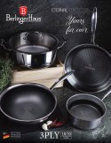 GARNEK STALOWY NISKI 18 10 3.8L 28cm BERLINGER HAUS ETERNAL COLLECTION BH-7447