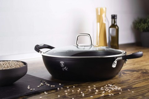 GARNEK TYTANOWY NISKI 28cm 3.8L BERLINGER HAUS BLACK PROFESSIONAL LINE BH-6125 GARNEK TYTANOWY NISKI 28cm 3.8L BERLINGER HAUS BLACK PROFESSIONAL LINE BH-6125