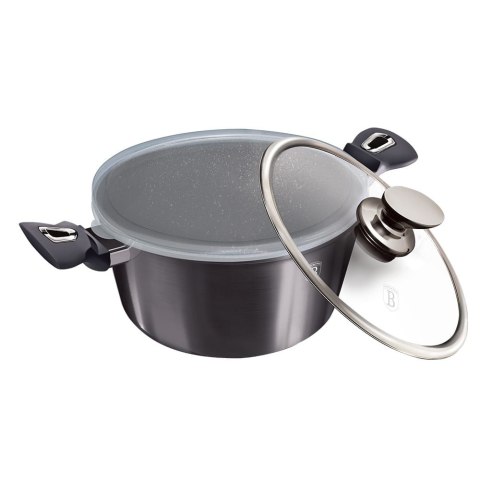 GARNEK Z POWŁ. GRANITOWĄ 2.5L 20cm BERLINGER HAUS Carbon Pro BH-6892 GARNEK Z POWŁ. GRANITOWĄ 2.5L 20cm BERLINGER HAUS Carbon Pro BH-6892