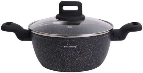GARNEK Z POWŁOKĄ MARMUROWĄ 20CM 2.3L KLAUSBERG KB-7670 GARNEK Z POWŁOKĄ MARMUROWĄ 20CM 2.3L KLAUSBERG KB-7670
