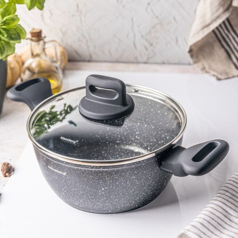 GARNEK Z POWŁOKĄ MARMUROWĄ 20CM 2.3L KLAUSBERG KB-7670 GARNEK Z POWŁOKĄ MARMUROWĄ 20CM 2.3L KLAUSBERG KB-7670