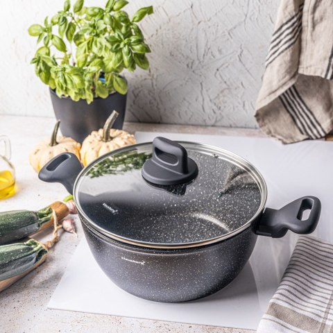 GARNEK Z POWŁOKĄ MARMUROWĄ 24CM 3.7L KLAUSBERG KB-7671 GARNEK Z POWŁOKĄ MARMUROWĄ 24CM 3.7L KLAUSBERG KB-7671