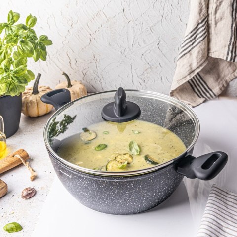 GARNEK Z POWŁOKĄ MARMUROWĄ 28CM 5.7L KLAUSBERG KB-7672 GARNEK Z POWŁOKĄ MARMUROWĄ 28CM 5.7L KLAUSBERG KB-7672