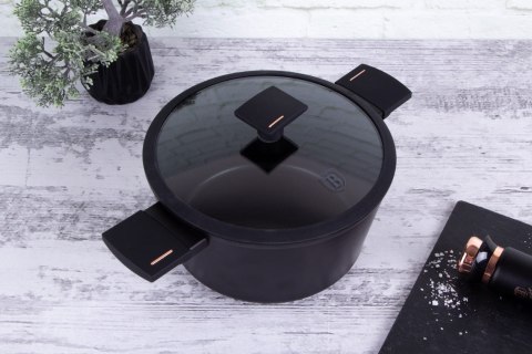 GARNEK Z POWŁOKĄ TYTANOWĄ 24CM 4.1L BERLINGER HAUS MONACO BH-7087 GARNEK Z POWŁOKĄ TYTANOWĄ 24CM 4.1L BERLINGER HAUS MONACO BH-7087