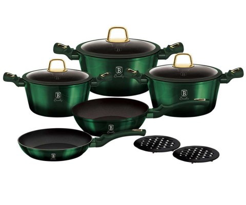 GARNKI 10 EL. BERLINGER HAUS METALLIC EMERALD BH-6065 GARNKI 10 EL. BERLINGER HAUS METALLIC EMERALD BH-6065