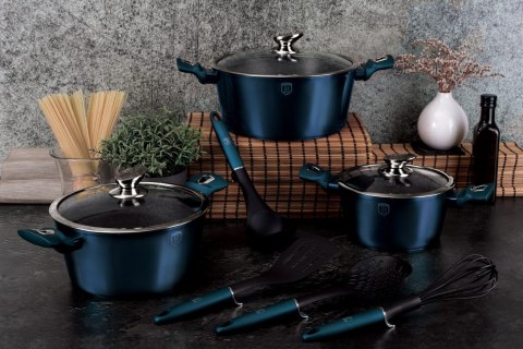 GARNKI BERLINGER HAUS 10-ele METALLIC AQUAMARINE BH-6143 GARNKI BERLINGER HAUS 10-ele METALLIC AQUAMARINE BH-6143
