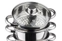 GARNKI DO GOTOWANIA NA PARZE 5 ELE 22CM KiNGHOFF KH-3329 GARNKI DO GOTOWANIA NA PARZE 5 ELE 22CM KiNGHOFF KH-3329