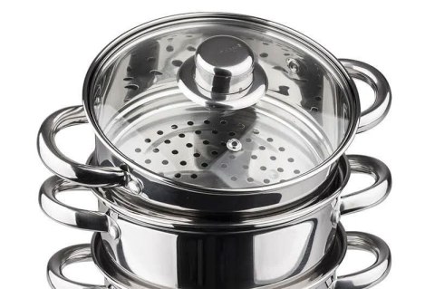 GARNKI DO GOTOWANIA NA PARZE 5 ELE 22CM KiNGHOFF KH-3329 GARNKI DO GOTOWANIA NA PARZE 5 ELE 22CM KiNGHOFF KH-3329
