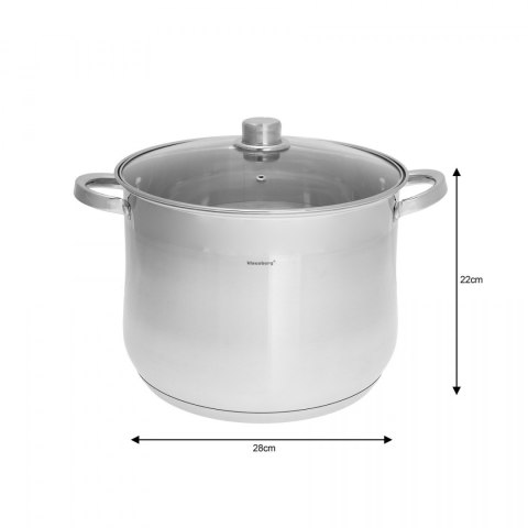 GARNKI GASTRO 6 ELE 10.7L+13L+16L KLAUSBERG STOCK POT KB-7178 GARNKI GASTRO 6 ELE 10.7L+13L+16L KLAUSBERG STOCK POT KB-7178