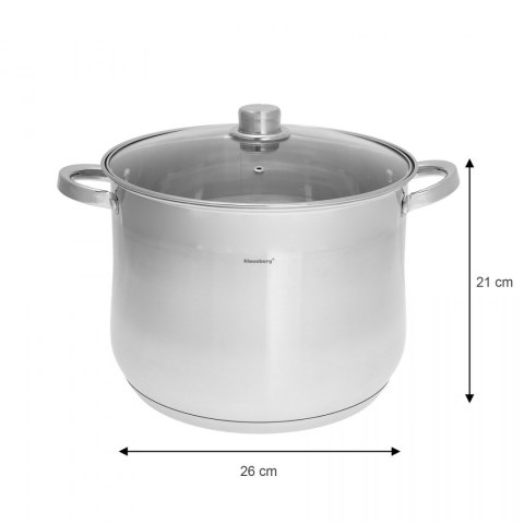 GARNKI GASTRO STOCK POT 6 ELE 10.7L+8.6L+7.0L KLAUSBERG KB-7177 GARNKI GASTRO STOCK POT 6 ELE 10.7L+8.6L+7.0L KLAUSBERG KB-7177