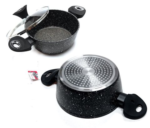 GARNKI GRANITOWE GOLD MARMO 12 ELE. KLAUSBERG KB-7201 GARNKI GRANITOWE GOLD MARMO 12 ELE. KLAUSBERG KB-7201