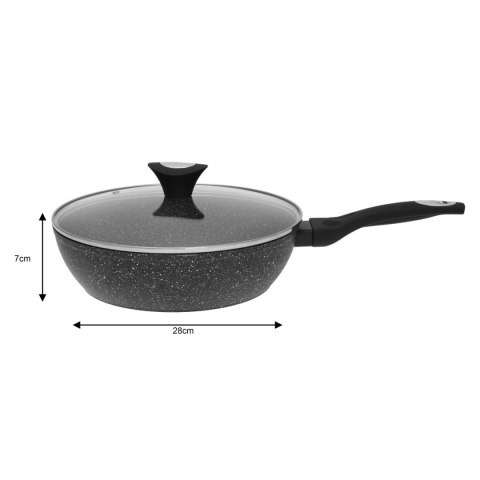 GARNKI GRANITOWE GOLD MARMO 12 ELE. KLAUSBERG KB-7201 GARNKI GRANITOWE GOLD MARMO 12 ELE. KLAUSBERG KB-7201
