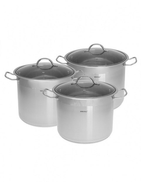 GARNKI KiNGHOFF 6 ELE 9L/ 7L/ 5L KH-4310 GARNKI KiNGHOFF 6 ELE 9L/ 7L/ 5L KH-4310