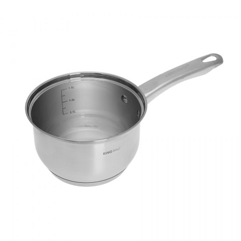 GARNKI KiNGHOFF JUMBO SILVER 12 ELE KH-4450 GARNKI KiNGHOFF JUMBO SILVER 12 ELE KH-4450