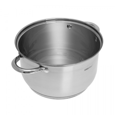 GARNKI KiNGHOFF JUMBO SILVER 12 ELE KH-4450 GARNKI KiNGHOFF JUMBO SILVER 12 ELE KH-4450