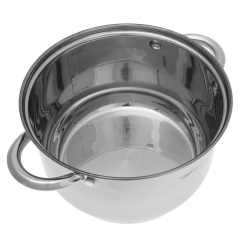 GARNKI KiNGHOFF SILVER MARBLE 12 ELE KH-4457 GARNKI KiNGHOFF SILVER MARBLE 12 ELE KH-4457