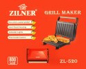 GRILL ELEKTRYCZNY 800W ZILNER ZL-520 GRILL ELEKTRYCZNY 800W ZILNER ZL-520