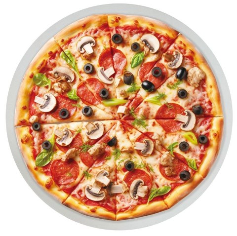 KAMIEŃ DO PIECZENIA PIZZY KORDIERYTOWY 33CM + STOJAK KLAUSBERG KB-7788 KAMIEŃ DO PIECZENIA PIZZY KORDIERYTOWY 33CM + STOJAK KLAUSBERG KB-7788