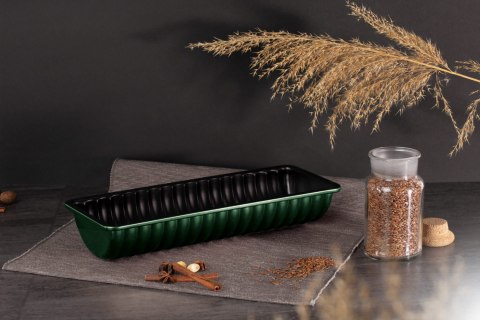 KARBOWANA FORMA BLACHA DO PIECZENIA 31.5x12cm BERLINGER HAUS EMERALD BH-7643 KARBOWANA FORMA BLACHA DO PIECZENIA 31.5x12cm BERLINGER HAUS EMERALD BH-7643