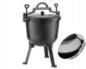 KOCIOŁEK ŻELIWNY MYŚLIWSKI 15L EMALIOWANY ZILNER ZL-5508 KOCIOŁEK ŻELIWNY MYŚLIWSKI 15L EMALIOWANY ZILNER ZL-5508